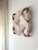 Moments | Framed Tapestry | Wall Hangings by Ana Salazar Atelier. Item made of walnut with cotton works with country & farmhouse & japandi style