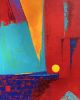Are You Following the Straight and Narrow | Oil And Acrylic Painting in Paintings by Reade C Gloeckner Fine Art. Item composed of canvas and synthetic
