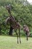 Catattack | Public Sculptures by Wendy Klemperer Art Inc. Item made of steel