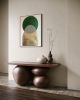 Gilded Age No. 3 | Paintings by Ayse Sirin Budak. Item made of oak wood with canvas works with minimalism & mid century modern style