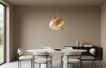 Wood pendant light MEER - Pendant crafted- Natural Wood | Pendants by Traum - Wood Lighting. Item made of wood works with minimalism & contemporary style