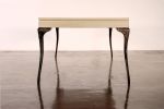 Cast Bronze and Wood Coffee Table by Costantini, Enzio | Tables by Costantini Design. Item composed of wood and bronze in contemporary or modern style