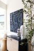 Abstract Geometric Wood Art, Modern Wood Art, Black Texture | Mosaic in Art & Wall Decor by Blank Space Studios. Item composed of oak wood in mid century modern or contemporary style