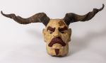 Hand-Carved Mythological Character Study | Decorative Objects by Holzkunst Samuel Meisinger. Item made of wood works with art deco style