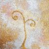 Sprig (SOLD) | Oil And Acrylic Painting in Paintings by Alessia Lu. Item made of canvas works with minimalism & contemporary style