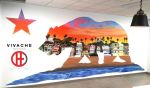 Custom Murals | Murals by VIVACHE DESIGNS | Bellwether Asset Management in El Segundo