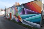 Google Fiber mural | Street Murals by Nathan Brown. Item composed of synthetic