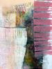 Capstones | Oil And Acrylic Painting in Paintings by Pamela K Beer Contemporary Fine Art. Item composed of birch wood and synthetic