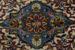 Semi Antique Red 10' x 14' 5" Traditional Kashan Persian Rug | Area Rug in Rugs by Magic Rugs. Item composed of wool