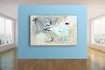 Tranquility | 42x64 | Large Abstract Wall Art | Oil And Acrylic Painting in Paintings by Jacob von Sternberg Large Abstracts. Item made of canvas with synthetic