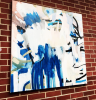 Mask and Flippers | Oil And Acrylic Painting in Paintings by Cat Huss | Drury University in Springfield. Item composed of canvas