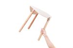 Note Stool | Chairs by Hyfen by HCWD Studio. Item made of wood & metal
