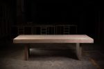 1957 Natural Oak Dining Table | Tables by NO AGE FURNITURE STUDIO. Item made of oak wood works with industrial style