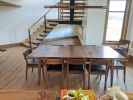 Walnut Mid Century Dining Set | Dining Table in Tables by GlessBoards. Item made of walnut