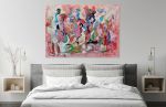 Tribute to Women of the World | Oil And Acrylic Painting in Paintings by Marie Manon Art. Item composed of synthetic
