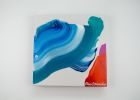Vav 02 | Oil And Acrylic Painting in Paintings by Claire Desjardins. Item made of canvas