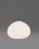 Modern Pendant Lamp - Linen Lampshade - UME LAMP | Pendants by La Loupe. Item made of linen works with mid century modern & contemporary style