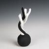 Modern Sculpture, "Wild Ones 38", Ceramic Sculpture  7" | Sculptures by Anne Lindsay. Item made of ceramic works with contemporary & modern style