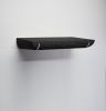 Mortaise Cork wall shelf - Charcoal edition | Shelving in Storage by Clémence Birot. Item composed of wood and steel in minimalism or contemporary style