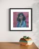 career girl | Mixed Media in Paintings by Ian Hargrove. Item composed of paper compatible with contemporary and eclectic & maximalism style