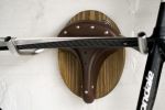 Bicycle Taxidermy "American Buffalo" | Hook in Hardware by THE IRON ROOTS DESIGNS. Item composed of leather