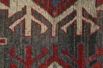 Rug & Kilim’s Caucasian Tribal Rug in Gray with Geometric | Area Rug in Rugs by Rug and Kilim