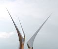 Momentum | Public Sculptures by Marko Kratohvil | Kirkpatrick Bank-Main Bank in Edmond. Item composed of steel