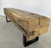 Island Beam Bench | Benches & Ottomans by TRH Furniture. Item composed of wood