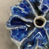 Blue Atoll Vase | Vases & Vessels by Anna Altman. Item composed of ceramic and glass in contemporary or eclectic & maximalism style