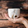 Nova Cup, Cappuccino and Espresso size | Drinkware by Boya Porcelain. Item made of ceramic