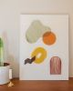 Wall Art - Fiber, Paint, and Resin | Mixed Media by Tiffany Lusteg. Item made of wood with fiber