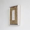 Collage Risorse Bianco Perla | Mixed Media by Kim Fonder. Item made of canvas