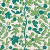 Figs (tones of green) | Curtain in Curtains & Drapes by Jessie de Salis. Item made of linen works with boho & art deco style
