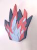 Fire painting on wood | Wall Sculpture in Wall Hangings by Melissa Arendt. Item made of wood with synthetic works with boho & minimalism style