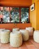 Baril | Large Organizational Basket | Ornament in Decorative Objects by Tierra y Mano. Item composed of wood and fiber