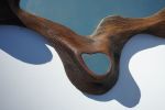 POND mirror | Decorative Objects by Mac McComb. Item made of wood & brass