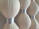 Handcrafted Boho Macrame Wall Hangings | Wall Hangings by Sarmal Design. Item composed of cotton and copper in boho or minimalism style