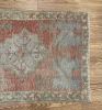 Hand-woven Turkish Rug Doormat| 1.10 x 2.10 | Small Rug in Rugs by Wool and Rug. Item composed of wool in boho or contemporary style