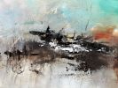 Narrow Marsh | Oil And Acrylic Painting in Paintings by Nicholas Kriefall. Item made of canvas works with contemporary style