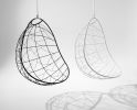 Nest Egg - Twig Pattern - Black | Swing Chair in Chairs by Studio Stirling | Singita Sweni Lodge in Kruger Park. Item composed of steel in minimalism or modern style