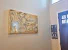 Celestine | Oil And Acrylic Painting in Paintings by Soulscape Fine Art + Design by Lauren Dickinson. Item composed of canvas
