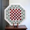 Marble chess table for gift, Marble chess table for office | Side Table in Tables by Innovative Home Decors. Item composed of marble