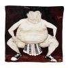 Sumo | Square Scarf | 54" x 54" | 85% modal . 15% cashmere . 100% original | Apparel & Accessories by Seth B Minkin Fine Art | Seth B Minkin Studio + Showroom in Boston