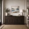 Modern Contemporary Coastal Art - Morning Haze | Oil And Acrylic Painting in Paintings by Filomena Booth Fine Art. Item composed of canvas in contemporary or coastal style
