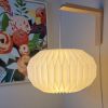 Wall sconce +Sphere L | Sconces by Studio Pleat. Item made of wood & paper compatible with minimalism and contemporary style