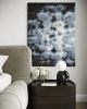 Melancholy Strokes - Limited Edition Abstract Giclée Canvas | Prints in Paintings by ZYŪMIN. Item composed of wood & canvas compatible with mid century modern and contemporary style