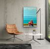 Sunday in August | Oil And Acrylic Painting in Paintings by Ravi Raman - RTunes68. Item made of canvas works with boho & mid century modern style
