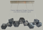 Custom Lights glass chandelier | Chandeliers by Custom Lighting by Prestige Chandelier. Item composed of glass