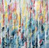Sea Rainbow | Oil And Acrylic Painting in Paintings by KARDIMAGO. Item made of canvas with synthetic