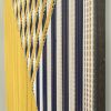 Compose 2 | Embroidery in Wall Hangings by Fault Lines by Matthias de Vogel. Item composed of fabric and brass